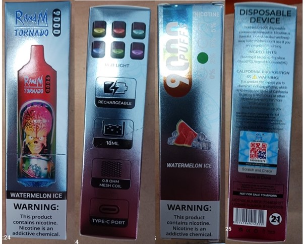 Jednorázové elektronické cigarety zn. FUMOT® RandM TORNADO 9000: Fotografie 