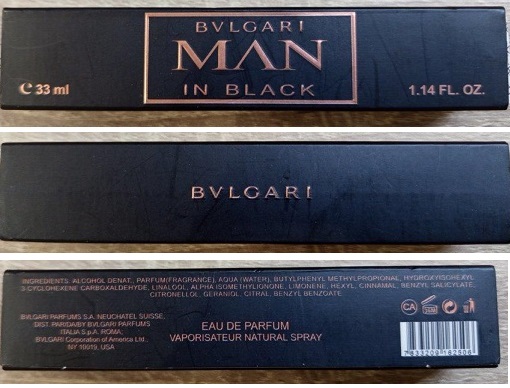 PADĚLEK: parfémová voda BVLGARI MAN IN BLACK, EAU DE PARFUM: Fotografie