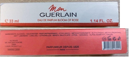 PADĚLEK: parfémová voda GUERLAIN Mon, EAU DE PARFUM BLOOM OF ROSE: Fotografie