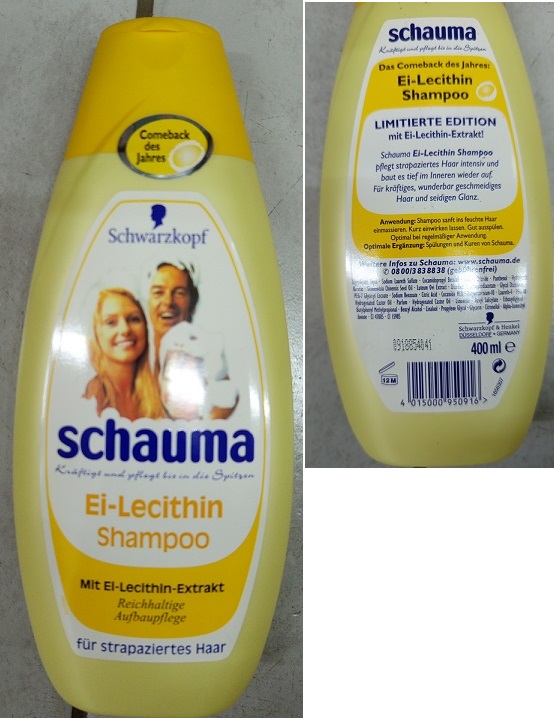 Šampon Schwarzkopf, schauma, Ei-Lecithin Shampoo: Fotografie