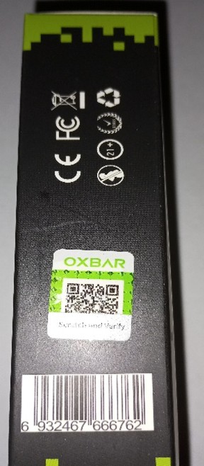 Jednorázová elektronická cigareta zn. OXBAR, MAGIC MAZE 2.0: Fotografie č. 3