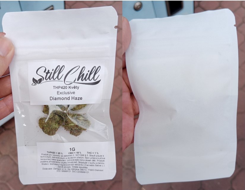Bylinný výrobek určený ke kouření zn. Still Chill THP420 Květy Exclusive Diamond Haze 1G: Fotografie